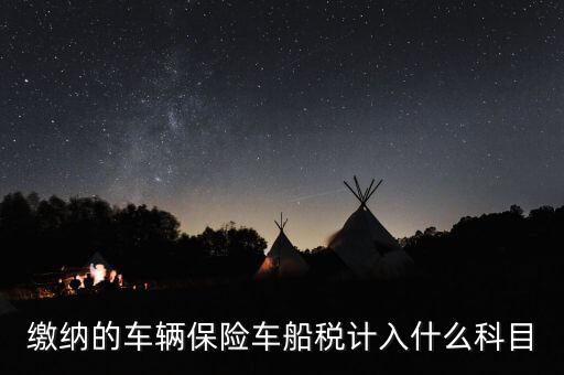 繳納車船稅后會(huì)給什么憑據(jù)，繳納的車輛保險(xiǎn)車船稅計(jì)入什么科目