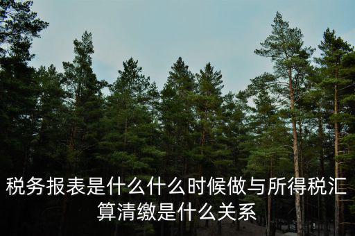 稅務(wù)的一表集成是什么，報(bào)稅選擇了一表集成怎么改成正常申報(bào)