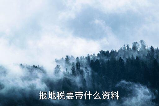 地稅逾期申報(bào) 帶什么資料，我們公司的地稅逾期申報(bào)了是要去地稅補(bǔ)申報(bào)那需要帶什么資料
