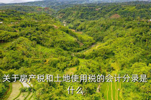 房產(chǎn)稅和土地使用稅計入什么科目，房產(chǎn)稅和土地稅應(yīng)該用哪個科目核算
