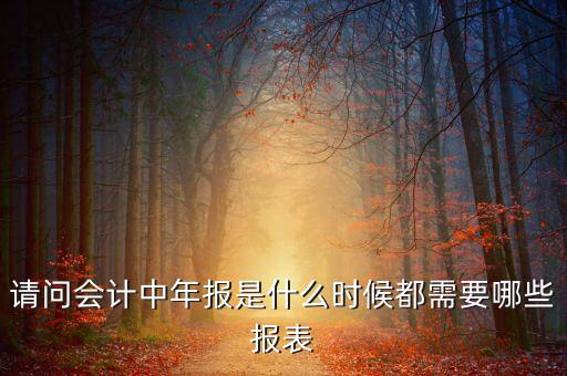 報稅年報都準(zhǔn)備什么時候，年報需要報什么表什么時間報
