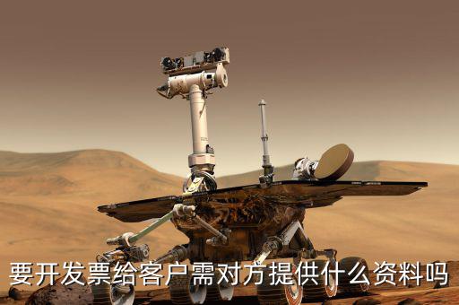 開票要什么資料嗎，開發(fā)票需要什么東西嗎