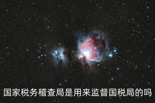 稽查部門什么意思，國稅局一二稽查大隊(duì)是何意思