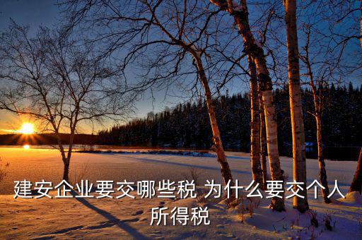 工程為什么要繳納個稅，去稅務(wù)局開工程發(fā)票時為什么要交個人所得稅