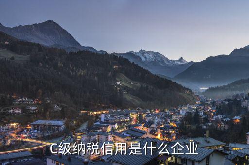 納稅信用c級(jí)是什么意思，平臺(tái)勾選納稅信用c級(jí)可以用了嗎