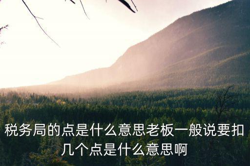 稅務局是什么意思，國稅局的具體解釋是什么