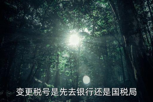 變更稅號(hào)屬于什么業(yè)務(wù)，公司變更稅號(hào)都要什么東西