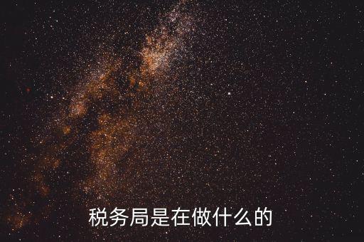 重慶國稅稅局干什么，稅務局是在做什么的