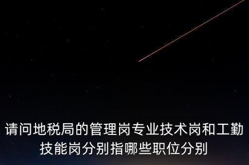 地稅局工勤是什么，地稅局正式干部是什么意思