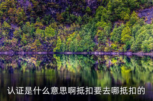 什么是發(fā)票認(rèn)證抵扣，發(fā)票認(rèn)證是什么意思