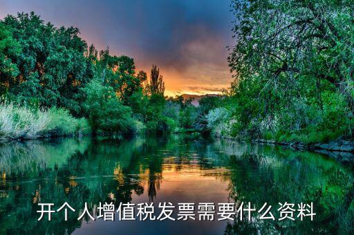 個人發(fā)票要帶什么資料，個人購物開增值稅普通發(fā)票需要什么資料