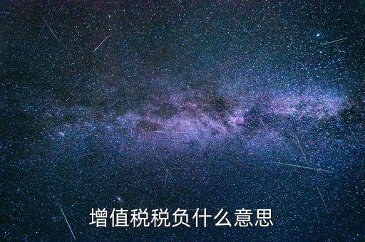 增值稅負(fù)申報(bào)什么意思，增值稅稅負(fù)什么意思