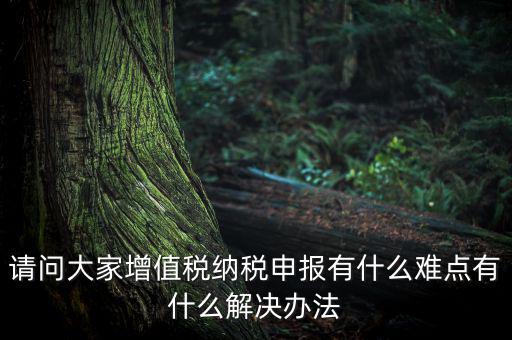 納稅人辦稅的難點(diǎn)堵點(diǎn)痛點(diǎn)是什么，企業(yè)增值稅納稅籌劃研究過程中有哪些難點(diǎn)