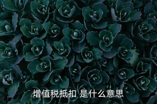 什么叫增值稅可以進(jìn)行一次性抵扣，什么叫做增值稅的抵扣 哪些情況是可以抵扣增值稅的一般應(yīng)交增值