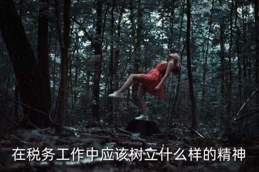 中國(guó)稅務(wù)精神是什么2018，在稅務(wù)工作中應(yīng)該樹立什么樣的精神
