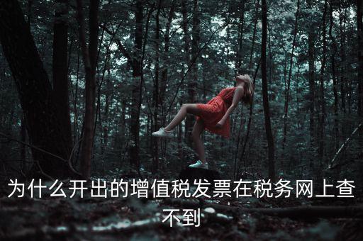 為什么我查不到發(fā)票，開了發(fā)票為什么在國稅官網(wǎng)上查詢不到