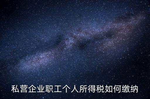 公司如何交個(gè)人所得稅，公司給員工發(fā)工資應(yīng)該怎么繳納個(gè)稅啊比如