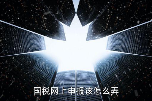 代扣代繳國稅如何申報，國稅網(wǎng)上申報該怎么弄