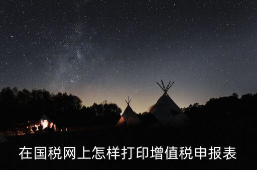 陜西國稅局網(wǎng)頁版如何查詢打印，在國稅網(wǎng)上怎樣打印增值稅申報(bào)表