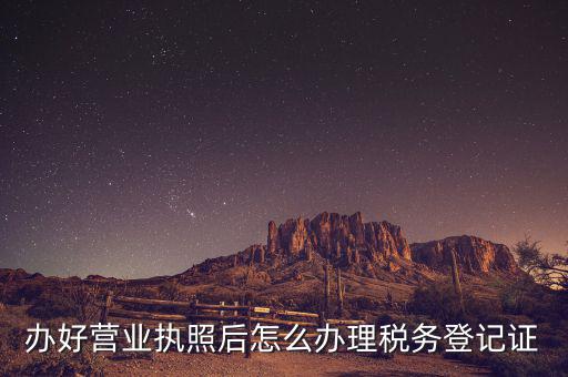 新辦企業(yè)如何去稅務(wù)局登記，辦好營(yíng)業(yè)執(zhí)照后怎么辦理稅務(wù)登記證