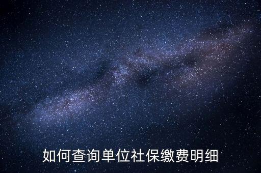 如何查詢企業(yè)國稅社保繳費情況，如何查詢企業(yè)員工的社保繳費記錄