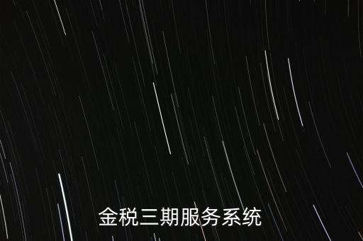 如何編制金稅三期系統(tǒng)查詢手冊，金稅三期服務系統(tǒng)