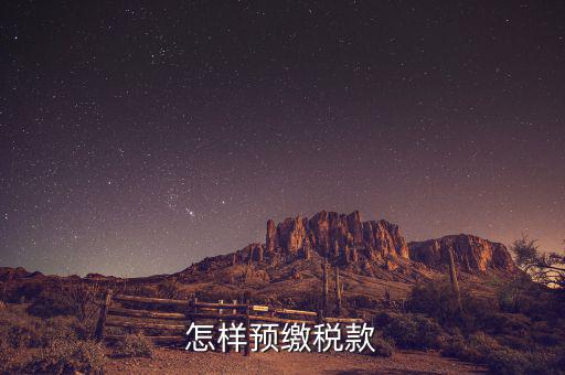 在電子稅務(wù)局網(wǎng)上如何預(yù)繳稅款，具體網(wǎng)上繳納稅款流程