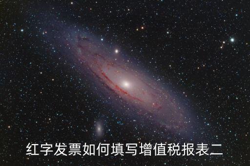 紅字發(fā)票國稅如何申報(bào)表，紅字發(fā)票如何填寫增值稅報(bào)表二