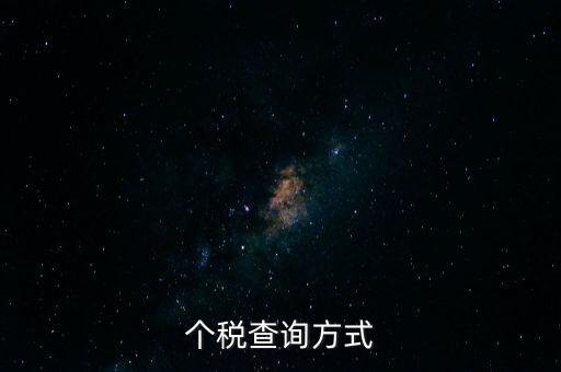 如何查詢個(gè)人所得稅主管，怎樣查詢個(gè)人上交的個(gè)人所得稅