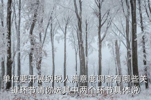 如何開(kāi)展走訪提升納稅人滿意度，怎么提高納稅人滿意度