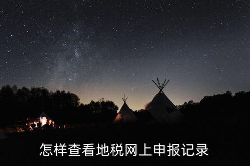 浙江地稅網(wǎng)申報(bào)作廢如何查，怎樣查看地稅網(wǎng)上申報(bào)記錄