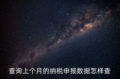 如何查詢湖南個稅申報明細，查詢上個月的納稅申報數(shù)據(jù)怎樣查