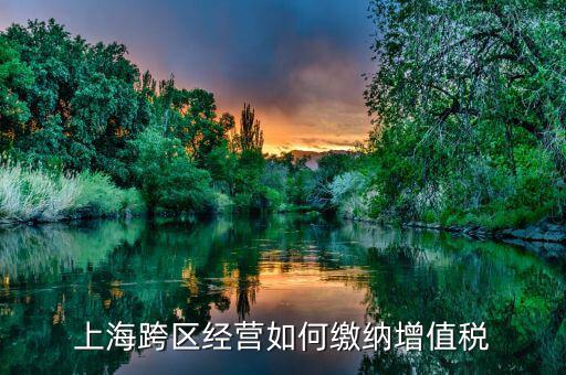 上?？鐓^(qū)經(jīng)營(yíng)如何繳納增值稅