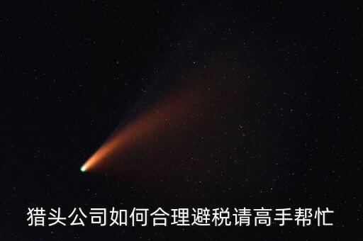咨詢服務企業(yè)如何避稅，企業(yè)如何能夠合理避稅