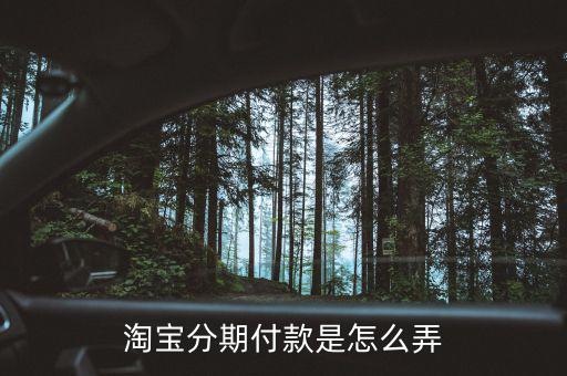 淘寶來分期怎么通過,分期付款優(yōu)點(diǎn):先享后付