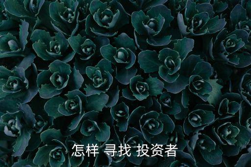 怎么尋找投資客戶(hù),投資或投資人民網(wǎng)站