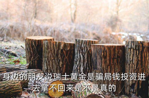 瑞士黃金到底是什么，朋友都在做瑞士黃金 真的賺錢嗎