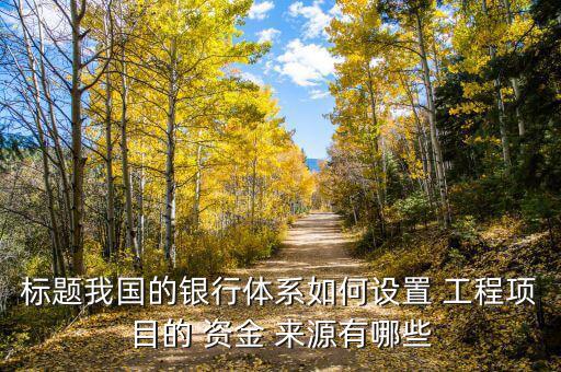 標(biāo)題我國的銀行體系如何設(shè)置 工程項目的 資金 來源有哪些