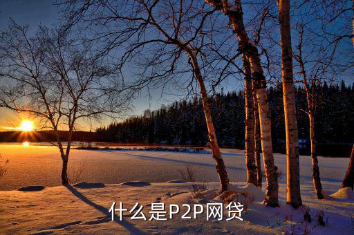p2p是什么意思，什么是P2P網(wǎng)貸
