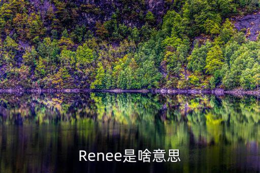 咨信是什么意思，Renee是啥意思