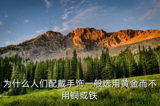 為什么儲備黃金而不是銅呢，為什么國家的外匯儲備是黃金而不是比黃金價(jià)值很高的鉆石或者其