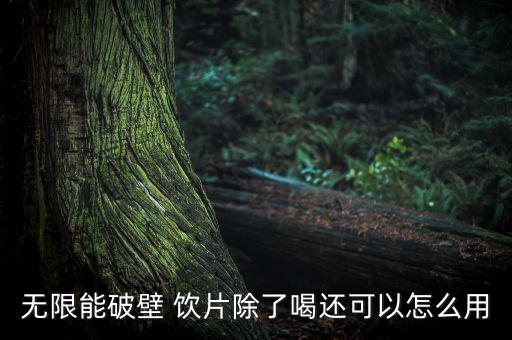 無(wú)限能破壁 飲片除了喝還可以怎么用