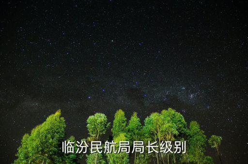 臨汾民航局局長(zhǎng)級(jí)別