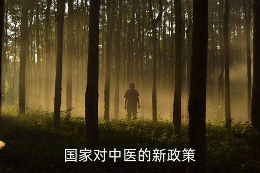 中醫(yī)法什么時(shí)候出臺(tái)，國家對(duì)中醫(yī)的新政策
