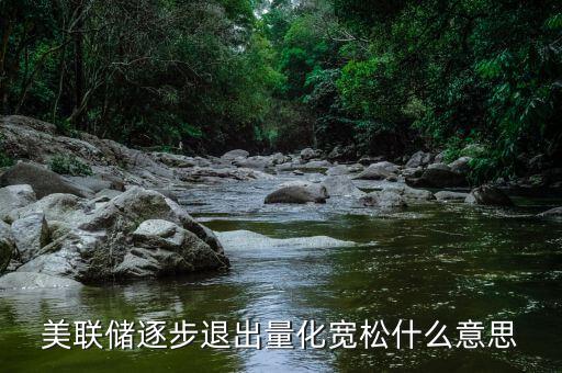 為什么要量化寬松，量化寬松是什么意思