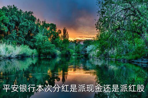 平安銀行什么分紅，證券平安銀行這幾年的分紅如何