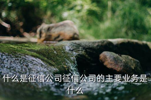征信中心干什么，聯(lián)合征信中心是做什么的