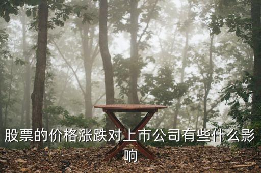 股價變動對一個公司有什么影響，股票的價格漲跌對上市公司有些什么影響
