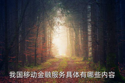 金融服務(wù)包括什么，銀行金融服務(wù) 主要指哪些事