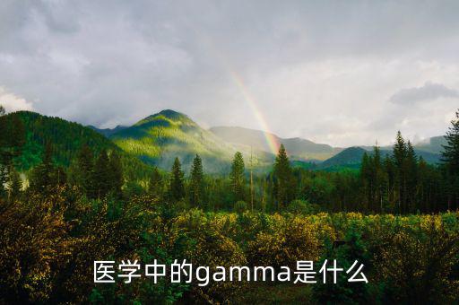 gamma值是什么，醫(yī)學(xué)中的gamma是什么